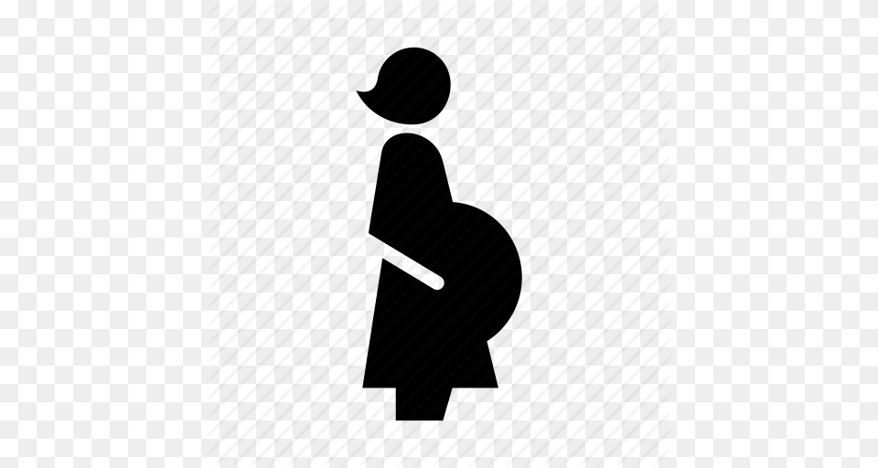 Childbearing Female Gestation Mother Pregnancy Pregnant, Silhouette, Person, Walking Png Image