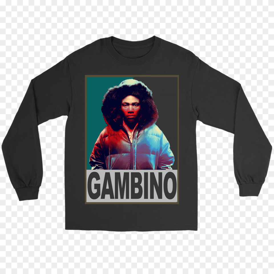 Childish Gambino Donald Glover Atlanta Hip Hop Rap Long Sleeve, T-shirt, Sweatshirt, Sweater, Long Sleeve Free Png Download