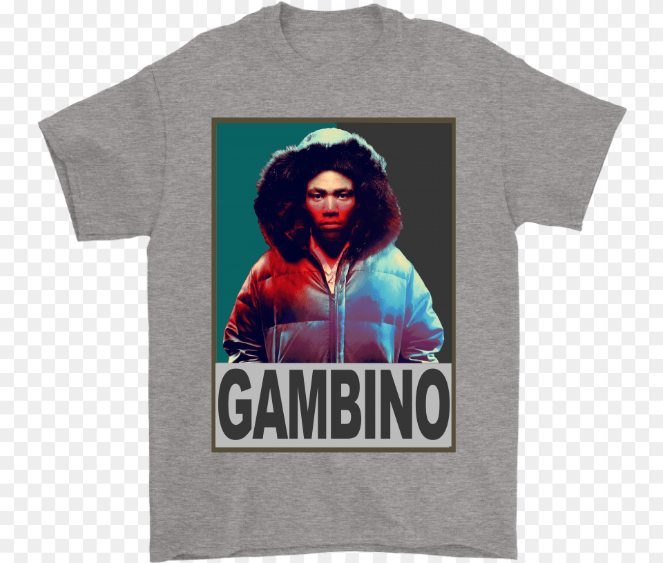 Childish Gambino Donald Glover Atlanta Internet Splatter Girl, T-shirt, Clothing, Person, Man Png Image