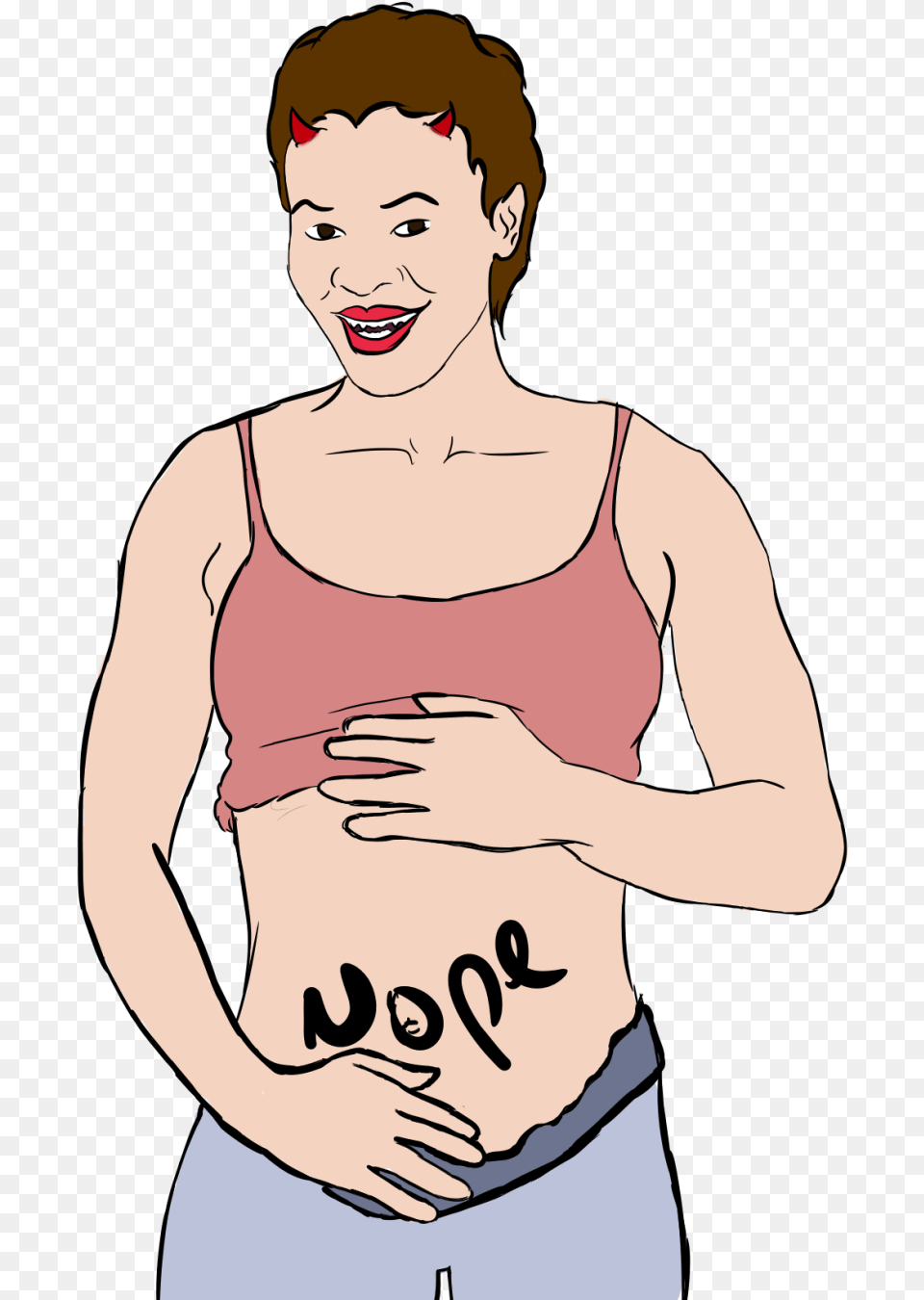 Childless By Choiceclass Img Responsive True Size Girl, Body Part, Stomach, Adult, Male Png