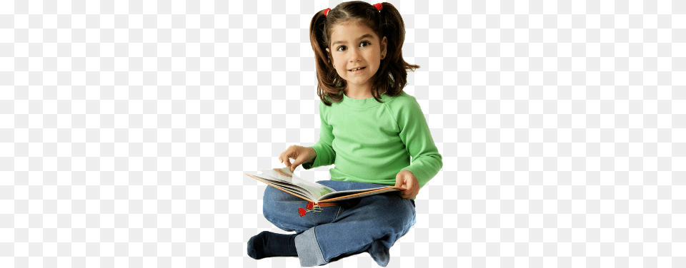 Children, Child, Reading, Female, Person Free Png