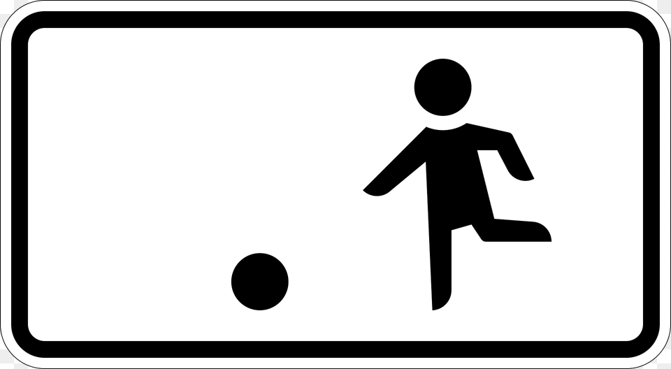 Children Allowed To Play In Road Clipart, Sign, Symbol, Road Sign Free Png Download
