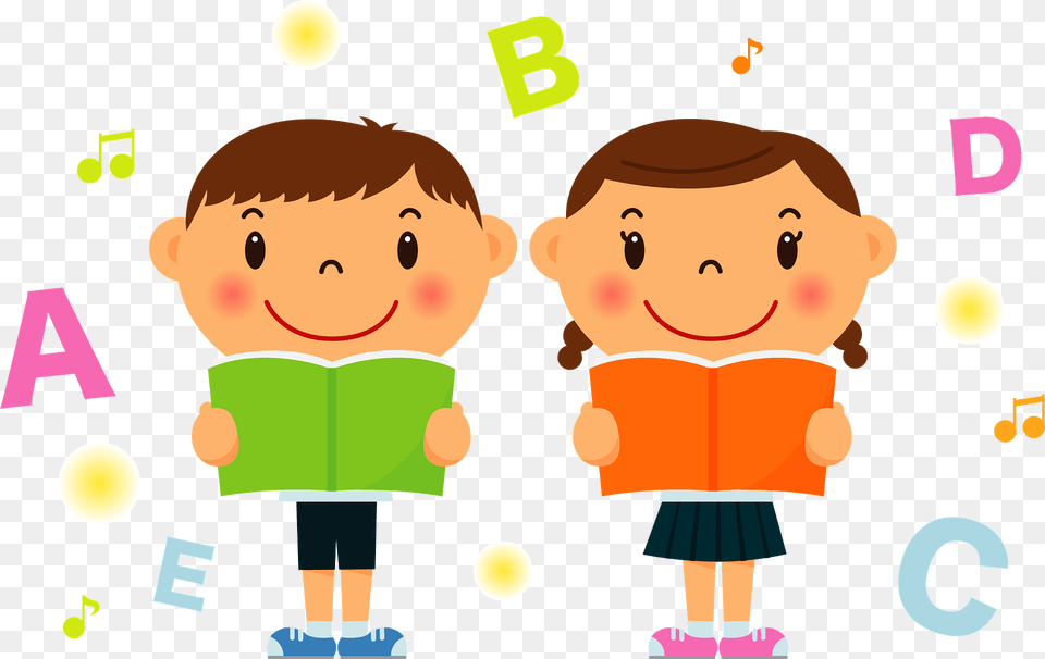 Children Are Learning English Clipart, Baby, Person, Face, Head Free Png Download
