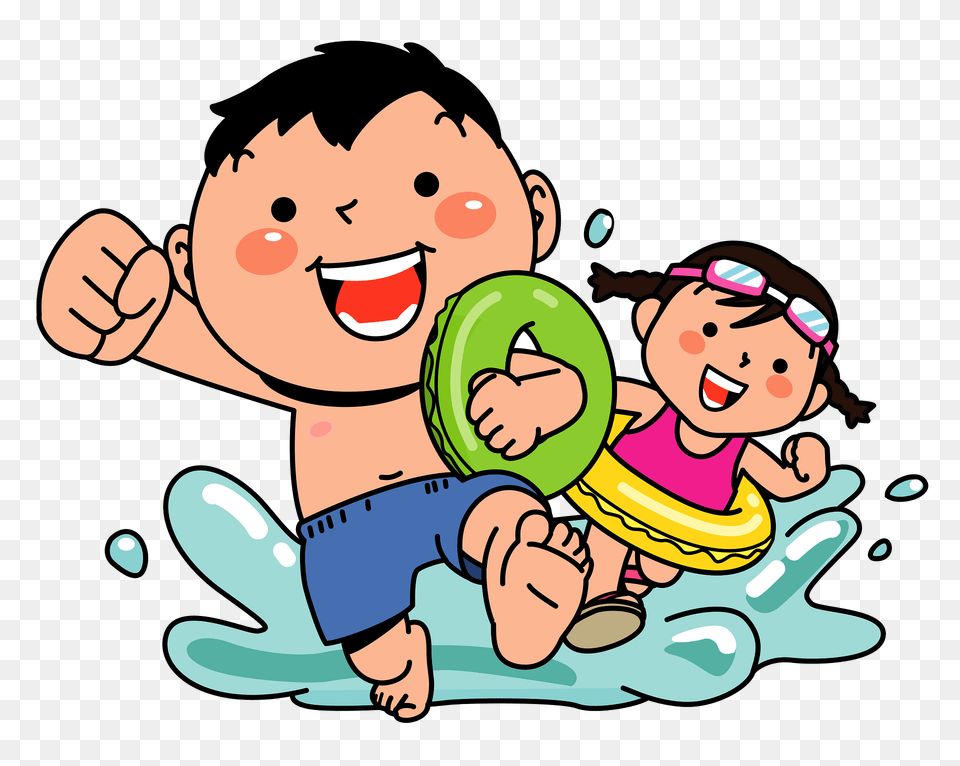 Children Are Playing In The Water Clipart, Water Sports, Swimming, Sport, Person Free Png Download