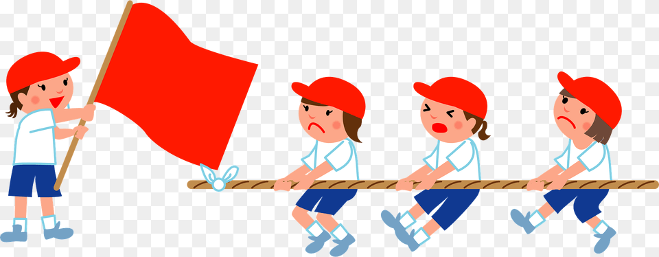 Children Are Playing Tug Of War Clipart, Person, People, Hat, Clothing Free Transparent Png