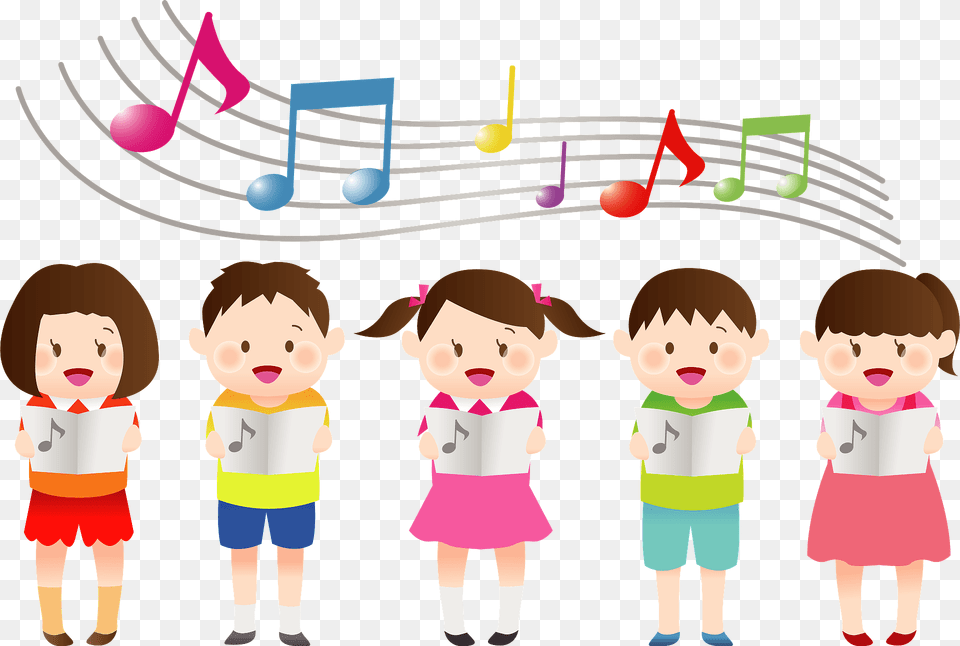 Children Are Singing Music Clipart, Tennis Ball, Ball, Tennis, Sport Free Png Download