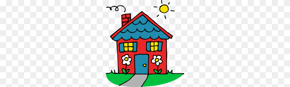 Children Clipart, Architecture, Building, Countryside, Hut Png Image