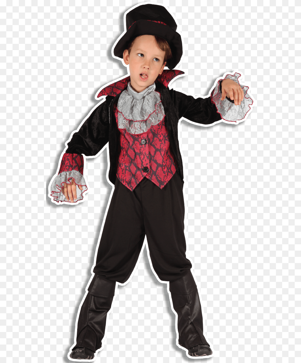 Children Costume Vampire, Sleeve, Person, Clothing, Long Sleeve Free Png