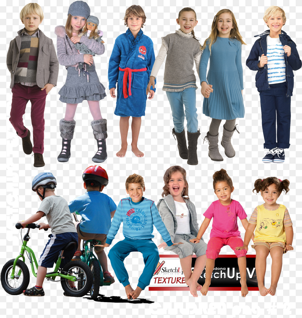 Children Cut Out Collection Pat Children Cutout, Pants, Clothing, Person, Helmet Free Png Download