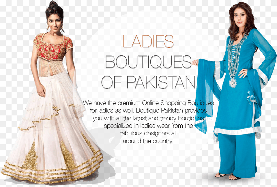Children Dresses Boutique In Pakistan Ladies Boutique Banner Design, Adult, Wedding Gown, Wedding, Sleeve Free Png Download