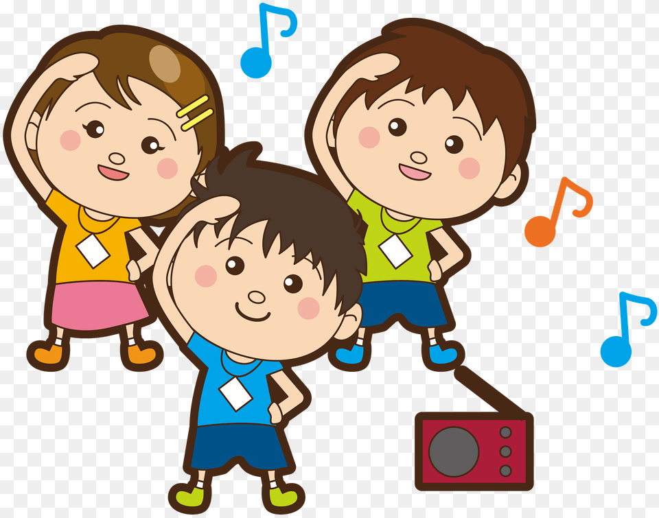 Children Exercising Clipart, Baby, Person, Face, Head Free Png Download
