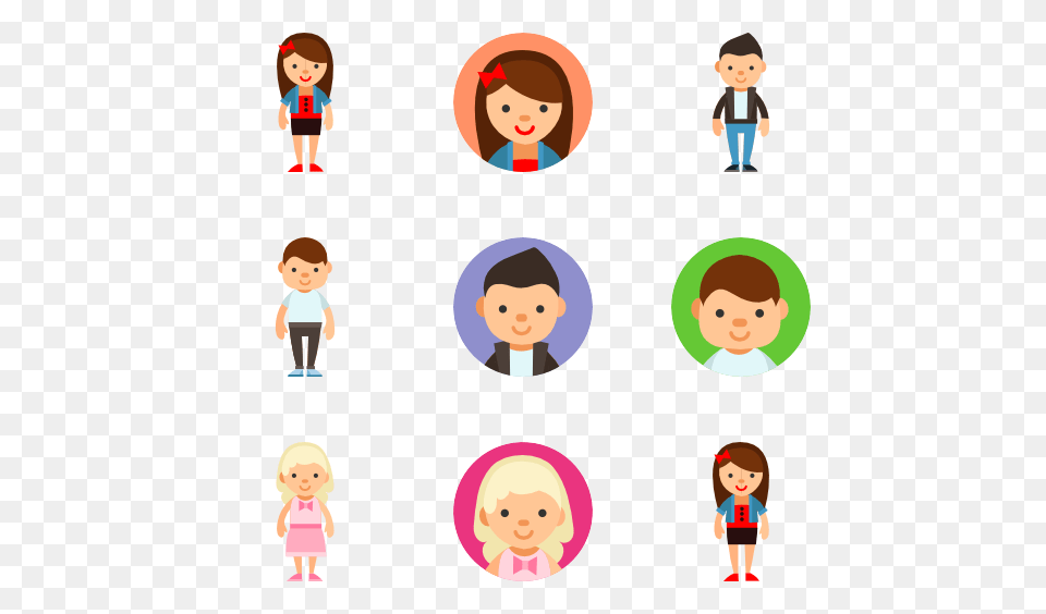 Children Icon Packs, Baby, Person, Book, Comics Free Transparent Png