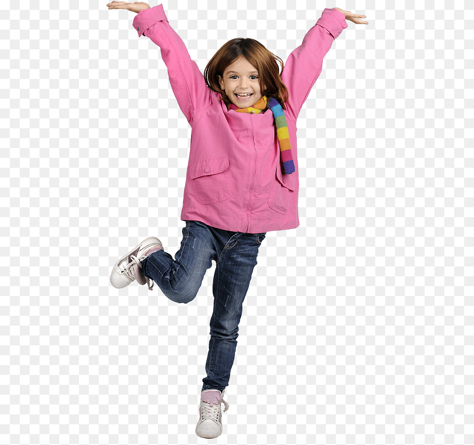 Children Jumping, Pants, Clothing, Coat, Long Sleeve Png Image