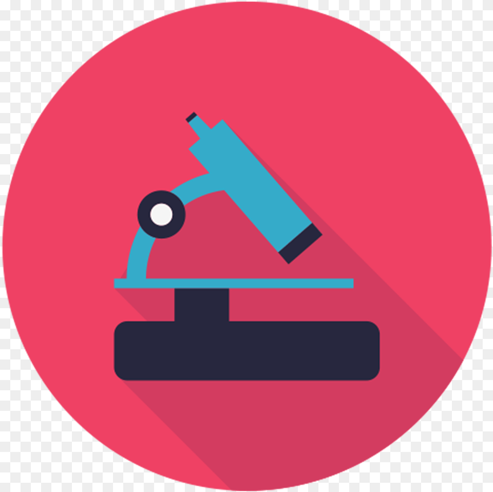 Children Learning Icon Red Background Microscope Icon Transparent Background Png Image