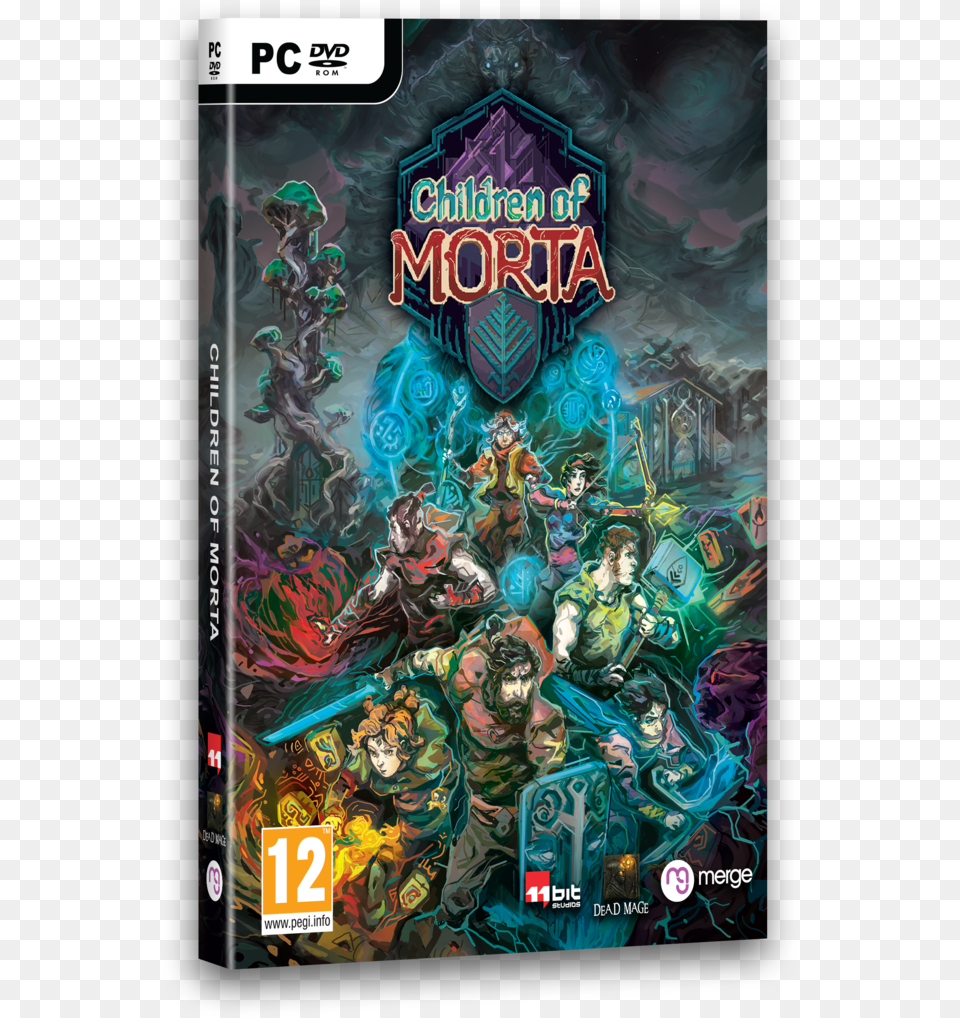 Children Of Morta Cover, Book, Comics, Publication, Adult Png Image