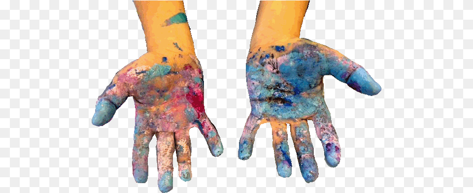 Children Paint Hands Background Coast Paint Hands Background, Body Part, Finger, Hand, Person Png Image