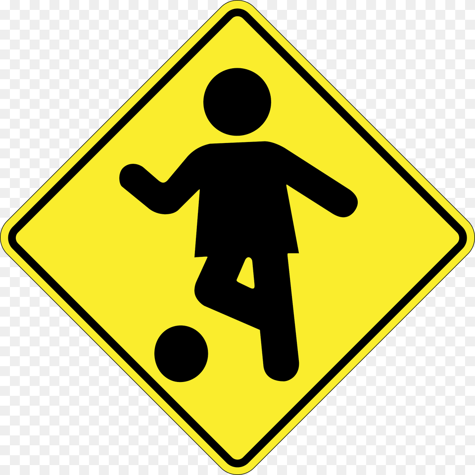 Children Playground Ahead Sign In Argentina Clipart, Symbol, Road Sign Free Png