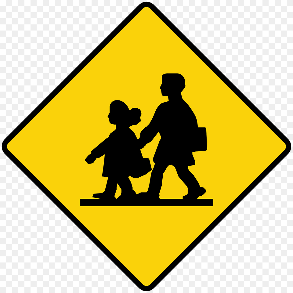 Children Playground Ahead Sign In Liberia Clipart, Symbol, Adult, Male, Man Free Png Download