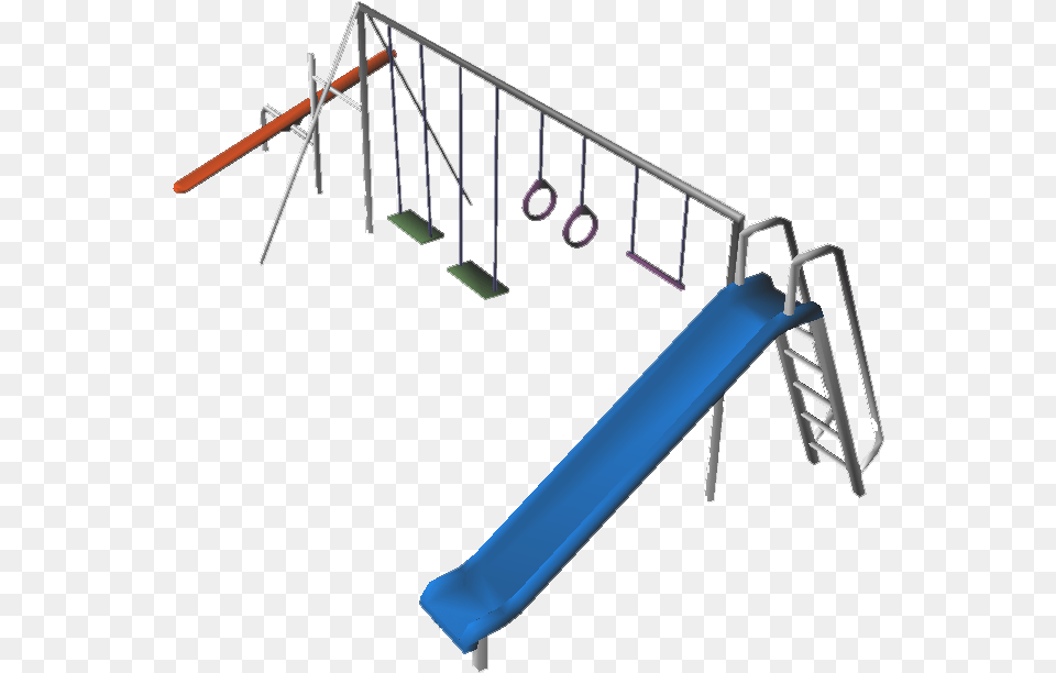 Children Playground3d Viewclass Mw 100 Mh 100 Pol 3d Playground, Play Area, Outdoors, Toy, Bow Free Transparent Png
