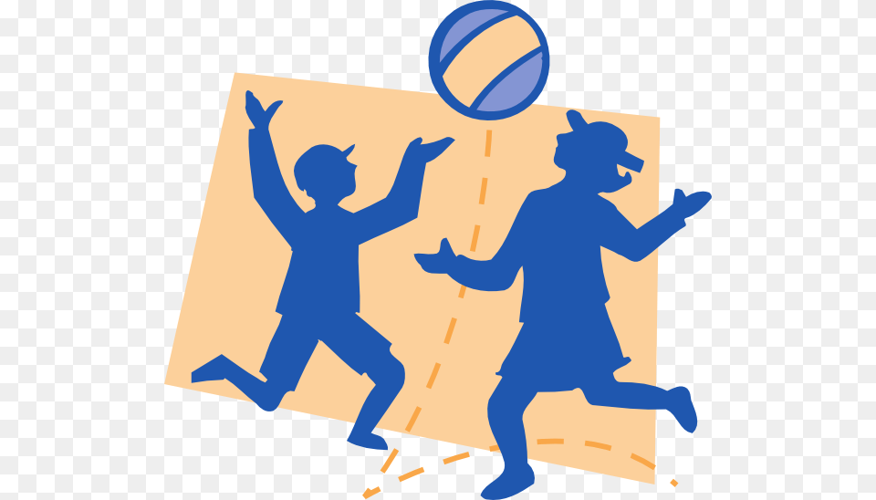 Children Playing Clip Art, Person, People, Ball, Handball Free Transparent Png