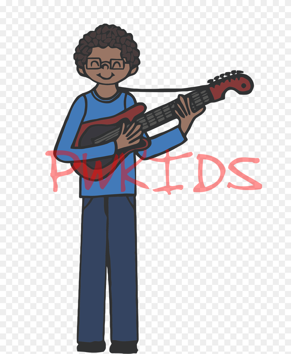 Children Playing Guitar Clipart Cartoon, Musical Instrument, Person, Face, Head Free Transparent Png