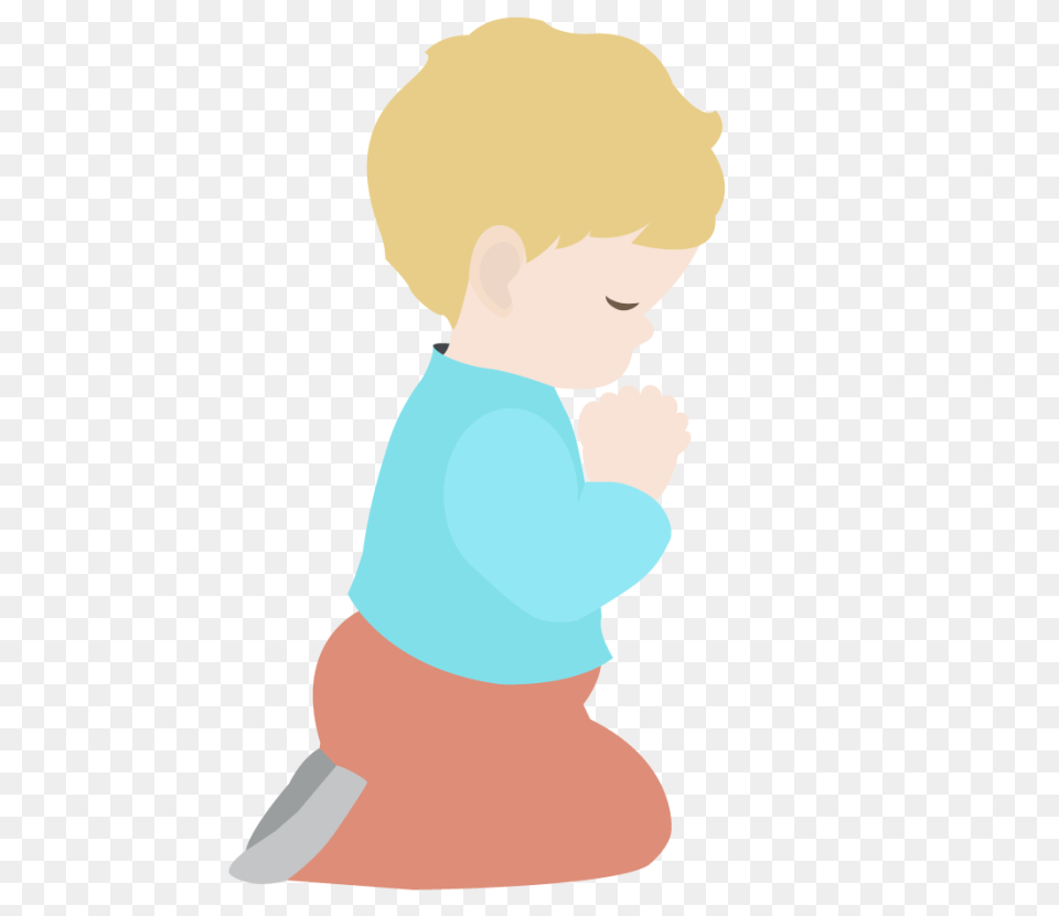 Children Praying Clipart, Kneeling, Person, Baby, Head Free Transparent Png