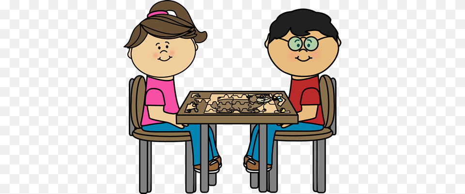 Children Putting Puzzle Together, Baby, Person, Face, Head Free Transparent Png