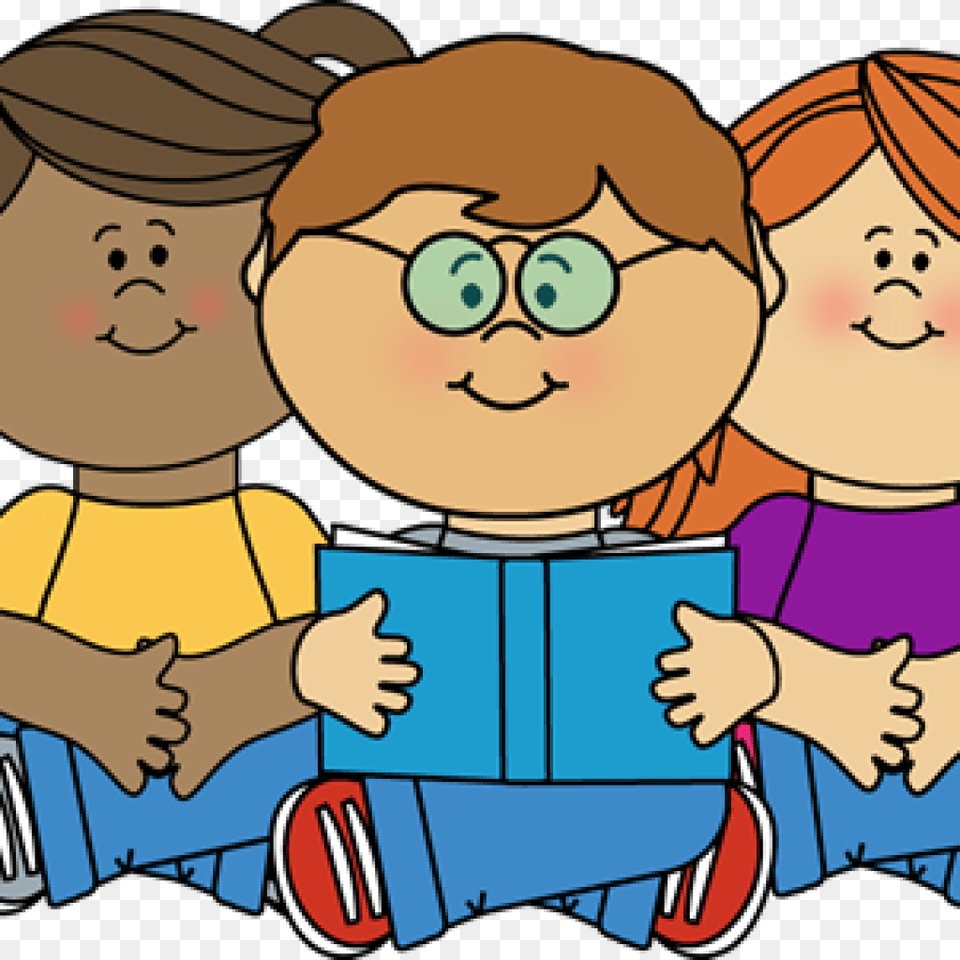Children Reading Clipart Clipart Download, Person, Book, Publication, Baby Png Image