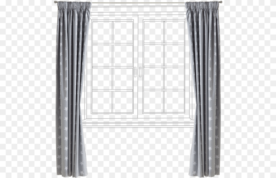 Children S Blackout Curtains Window, Door, Architecture, Building, Housing Free Png Download