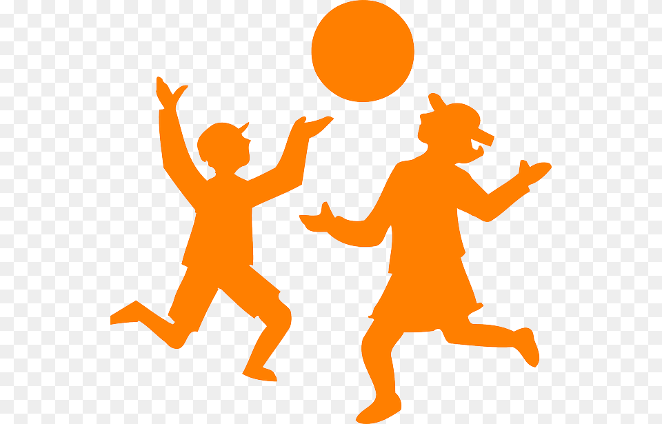 Children Silhouettes Play Clip Art, Baby, Person, Basketball, Playing Basketball Free Transparent Png