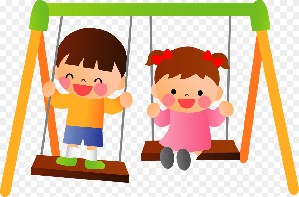 Children Swinging Clipart, Toy, Swing, Animal, Person Free Transparent Png