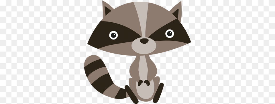 Childrens Cute Raccoon Sticker, Art, Graphics, Appliance, Ceiling Fan Free Png