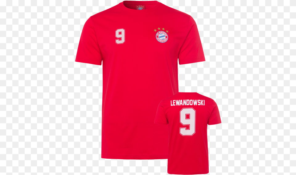 Childrens T Shirt Lewandowski Robert Lewandowski, Clothing, T-shirt, Jersey Png Image