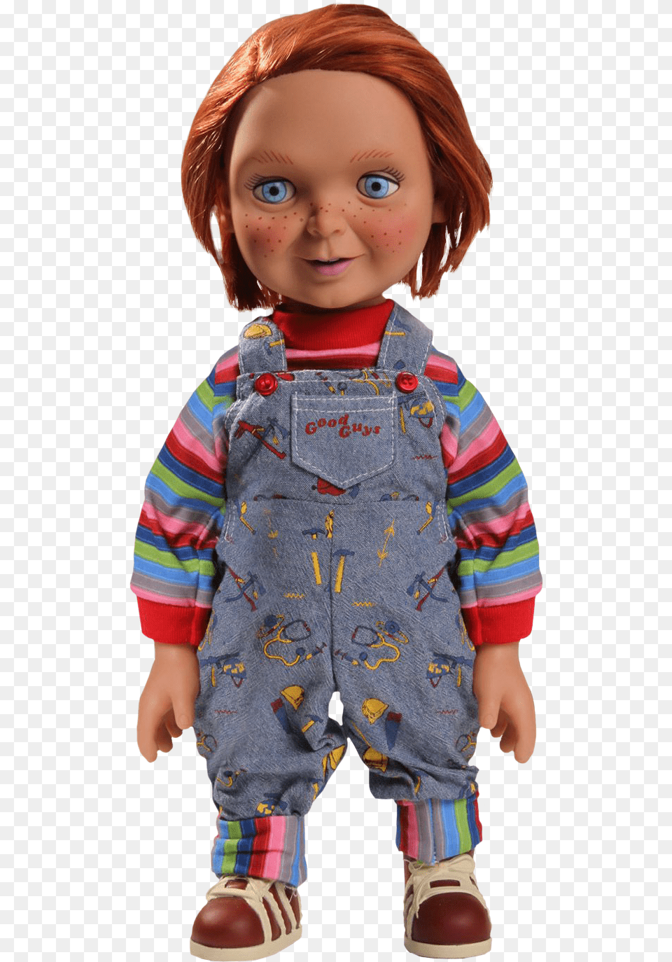 Childs Play Chucky Doll, Toy, Clothing, Pants, Person Free Png