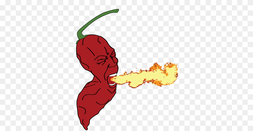 Chile Clipart Ghost Pepper, Fire, Flame, Person, Face Free Transparent Png