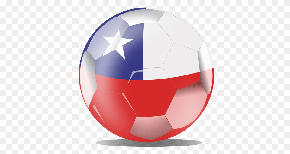 Chile Flag Ball, Football, Soccer, Soccer Ball, Sphere Free Png Download