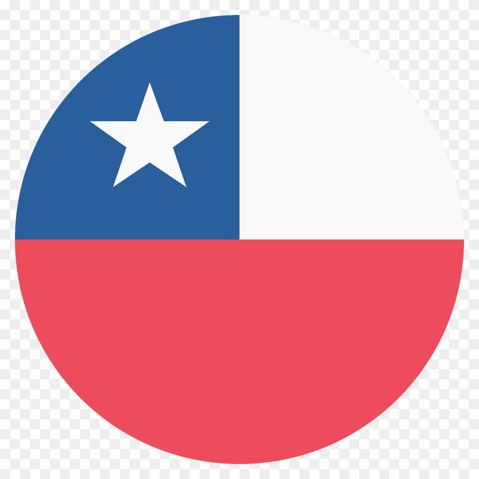 Chile Flag Emoji Clipart, Symbol, Star Symbol Png Image