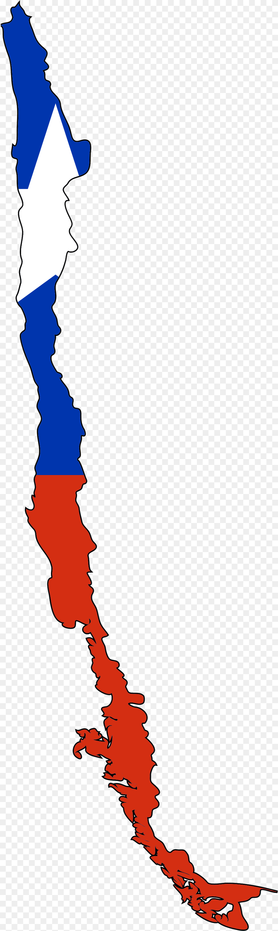 Chile Flag Map Large Map Chile Map, Nature, Outdoors, Mountain, Sea Free Transparent Png