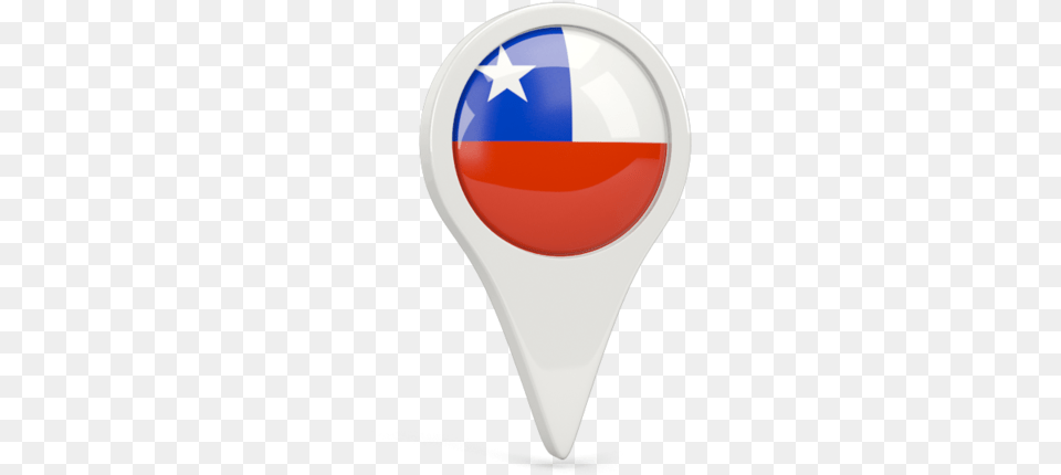 Chile Flag Pin, Logo, Badge, Symbol, Food Free Png Download