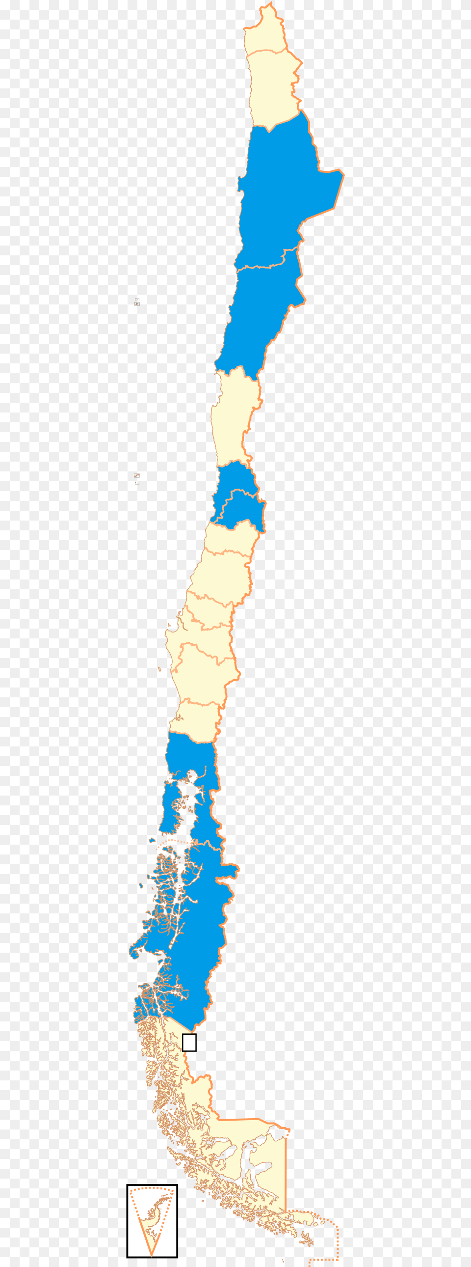 Chile Time Zones, Water, Land, Sea, Nature Free Png Download