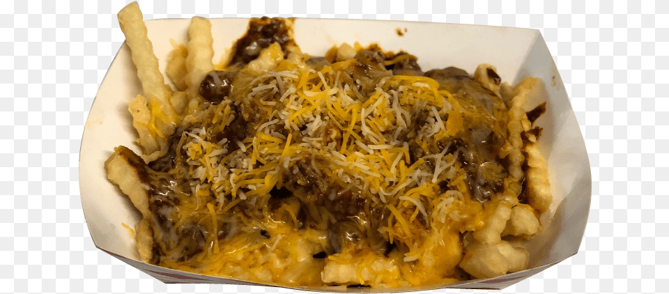 Chili Cheese Fries At Triangle Drive In At Fresno Side Dish, Food, Food Presentation Free Png Download