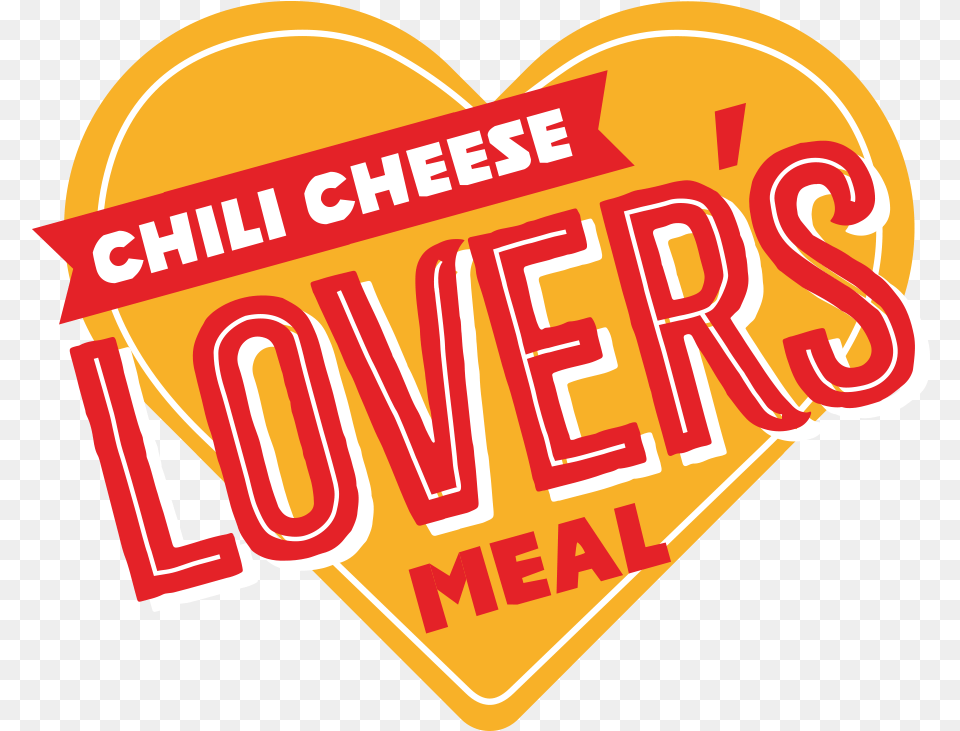 Chili Cheese Lovers Meal Illustration, Logo, Food, Ketchup, Sticker Png