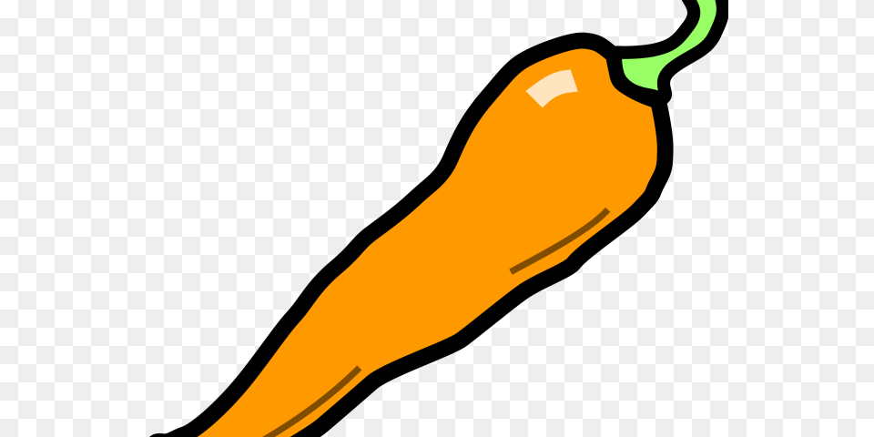 Chili Clipart Orange Chili, Carrot, Food, Plant, Produce Free Png