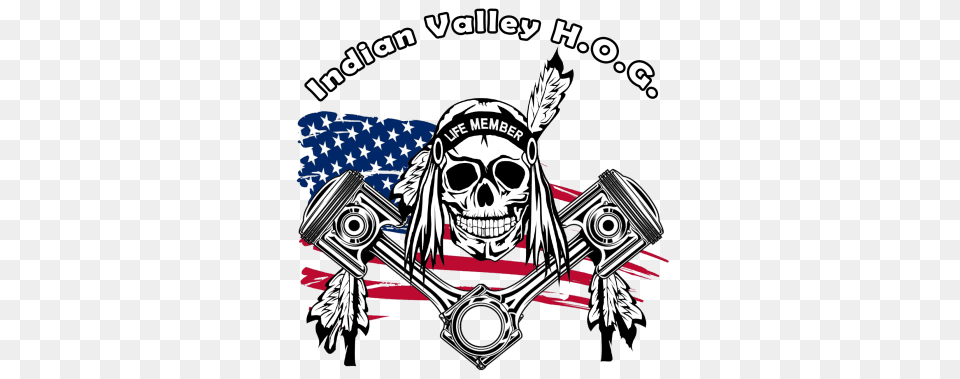 Chili Cook Off Indian Valley H O G, Emblem, Symbol, Person, Pirate Free Transparent Png