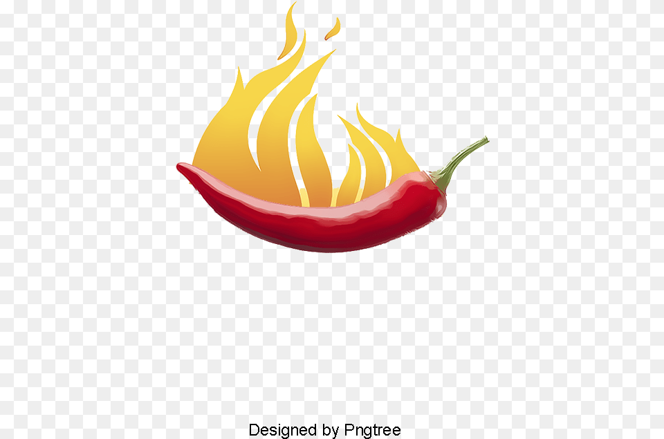 Chili Fire Vector Psd And Clipart Chili On Fire Flame Free Transparent Png
