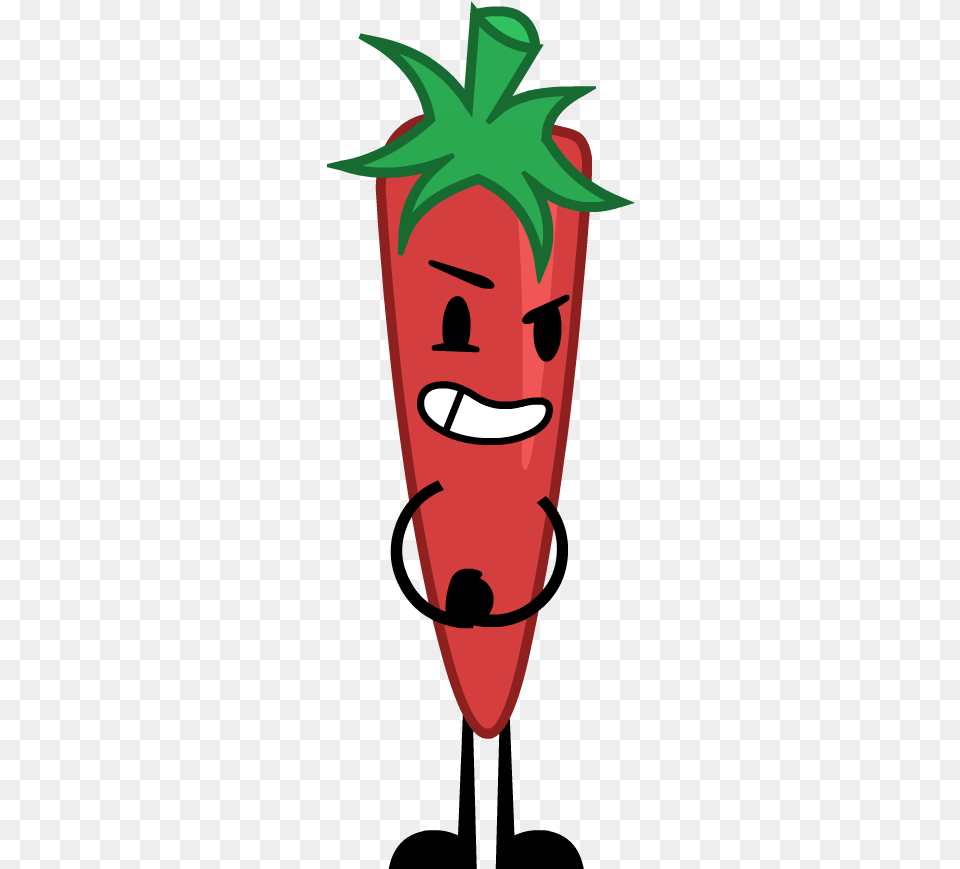 Chili Pepper Cartoon, Vegetable, Carrot, Produce, Food Free Transparent Png