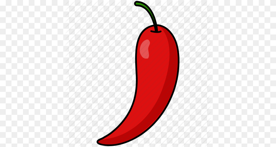 Chili Pepper Red Icon, Food, Produce, Plant, Vegetable Png