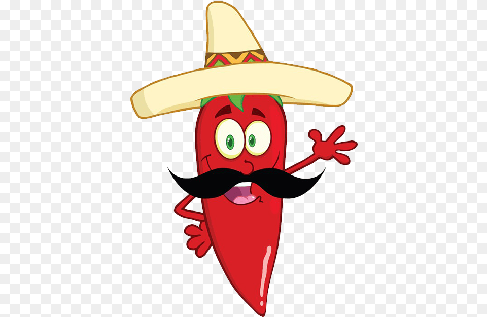 Chili Pepper With Sombrero, Clothing, Hat, Baby, Person Free Png Download