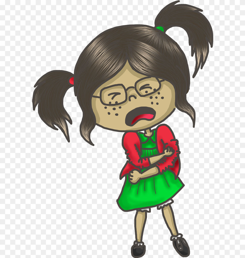 Chilindrina Elchavodel8 Elchavo Mexico Girl Cry Cartoon, Baby, Person, Face, Head Png