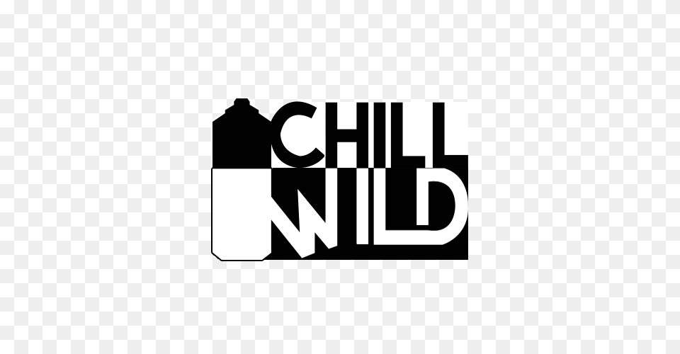 Chill And Wild, Stencil, Logo, Sticker, Scoreboard Png